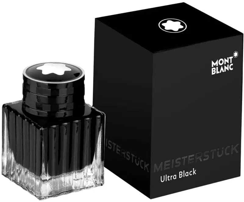 Montblanc black outlet ink